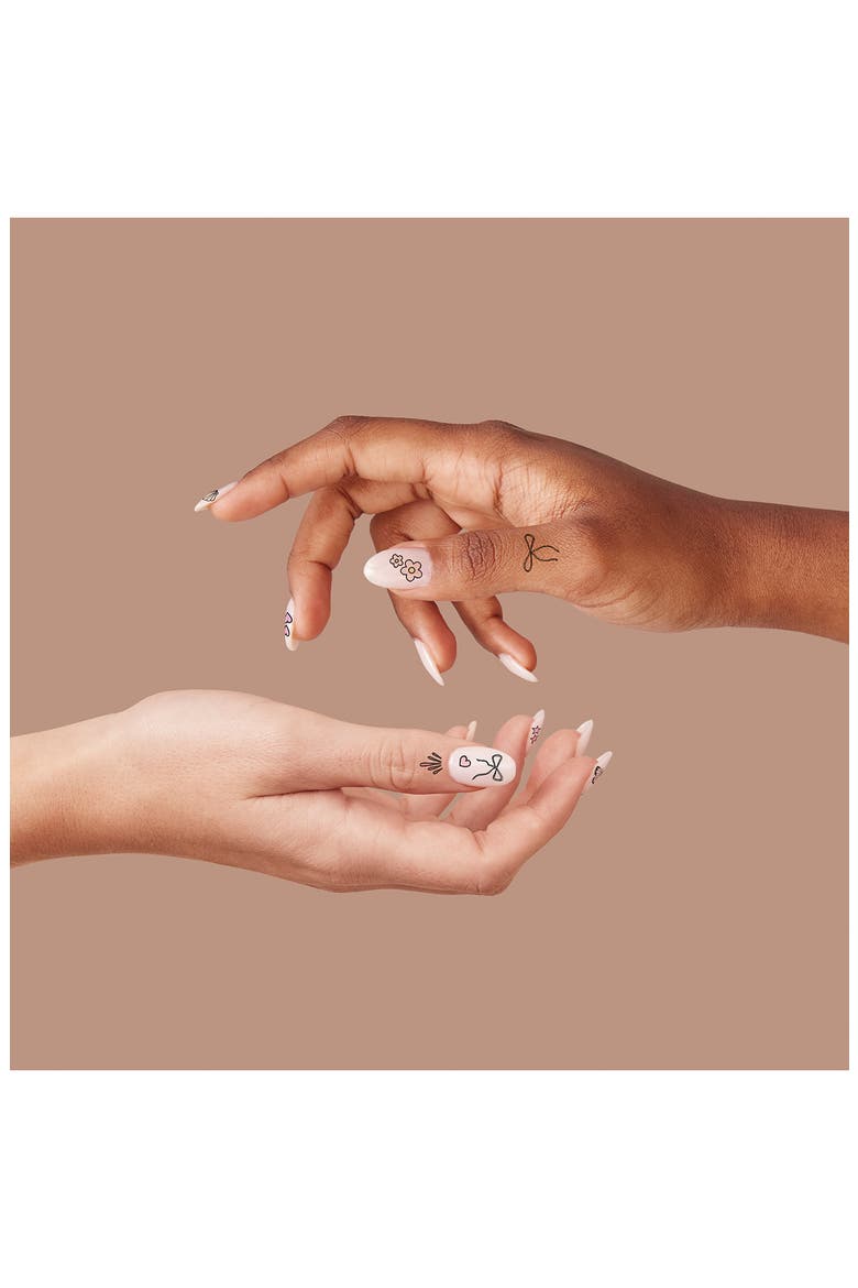 Heavenly Nail Art Tempory Tattoos, Alternate, color, MULTI
