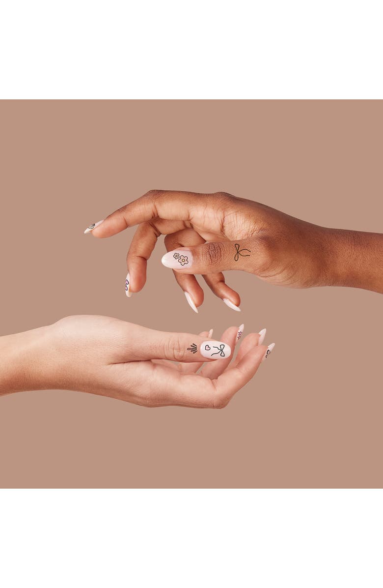 INKED by Dani Heavenly Nail Art Tempory Tattoos, Alternate, color, Multi