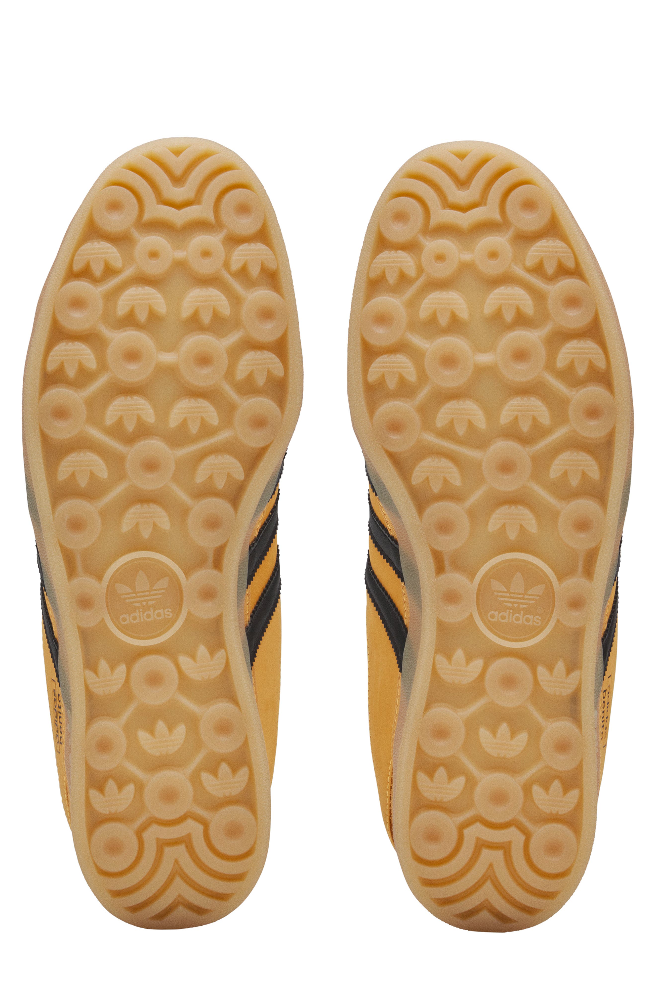 x Bad Bunny Gazelle Indoor Sneaker, Alternate, color, SOLAR GOLD/ CORE BLACK/ GUM 3