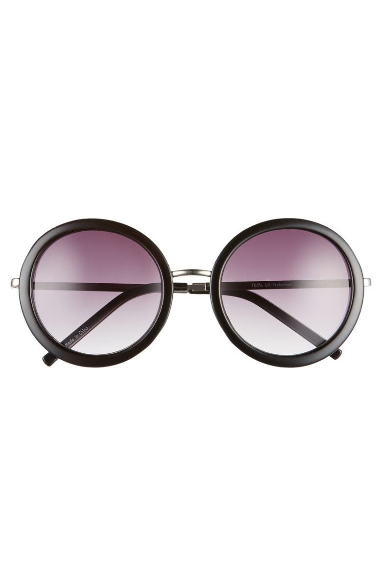 BP. 50mm Gradient Round Sunglasses, Alternate, color, 