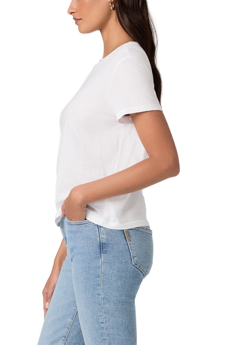 PAIGE Haven Pima Cotton T-Shirt, Alternate, color, White