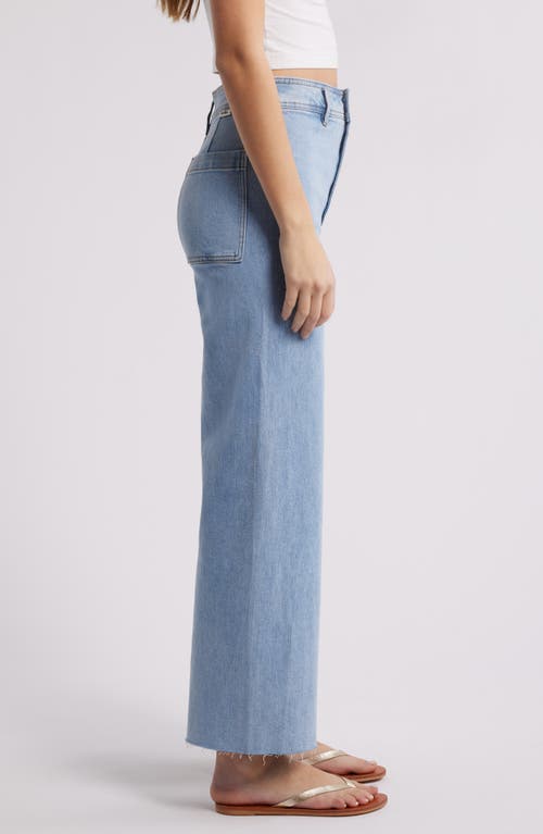 Rip Curl Holiday High Waist Wide Leg Jeans In Blue