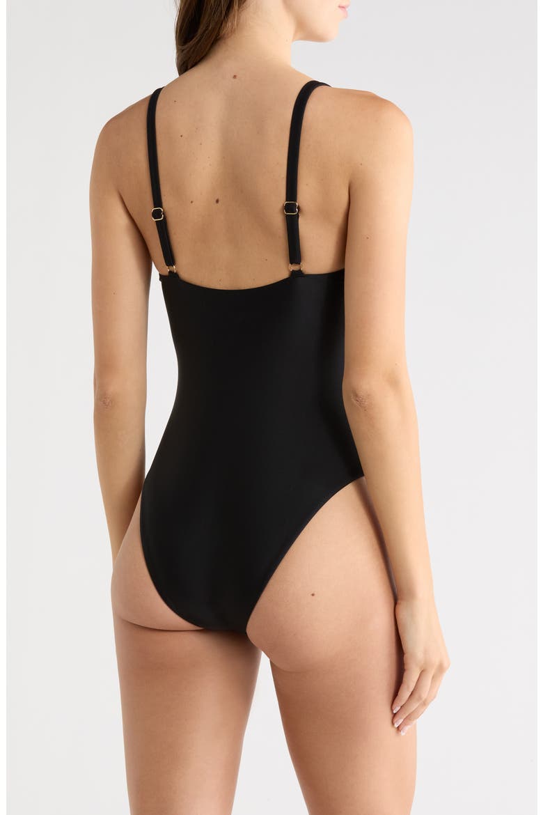 Maeve One-Piece Swimsuit, Alternate, color, BLACK