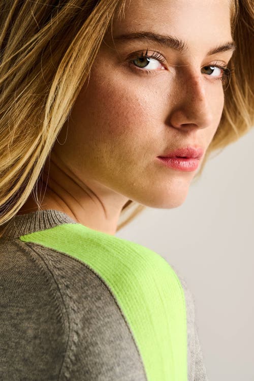 Lisa Todd Stripefull Sweater In Gray