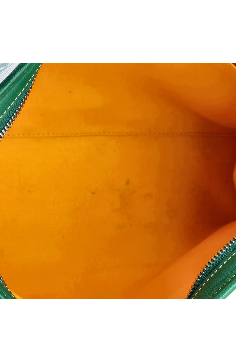 Pre-Owned Goyard Jouvence Toiletry Pouch Coated Canvas GM, Alternate, color, Green