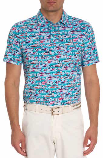 Robert Graham Auto Expo Short Sleeve Performance Golf Polo