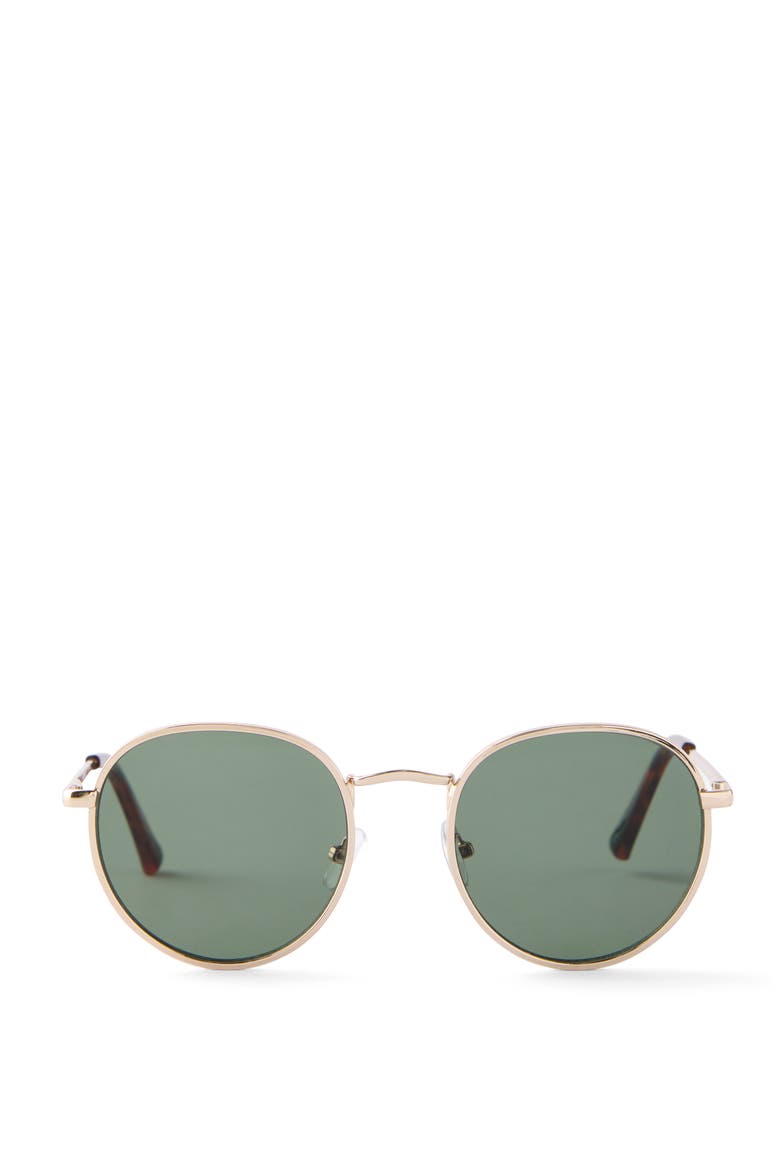 Men's The All Rounder Sunglasses, Alternate, color, Gold Tort Green