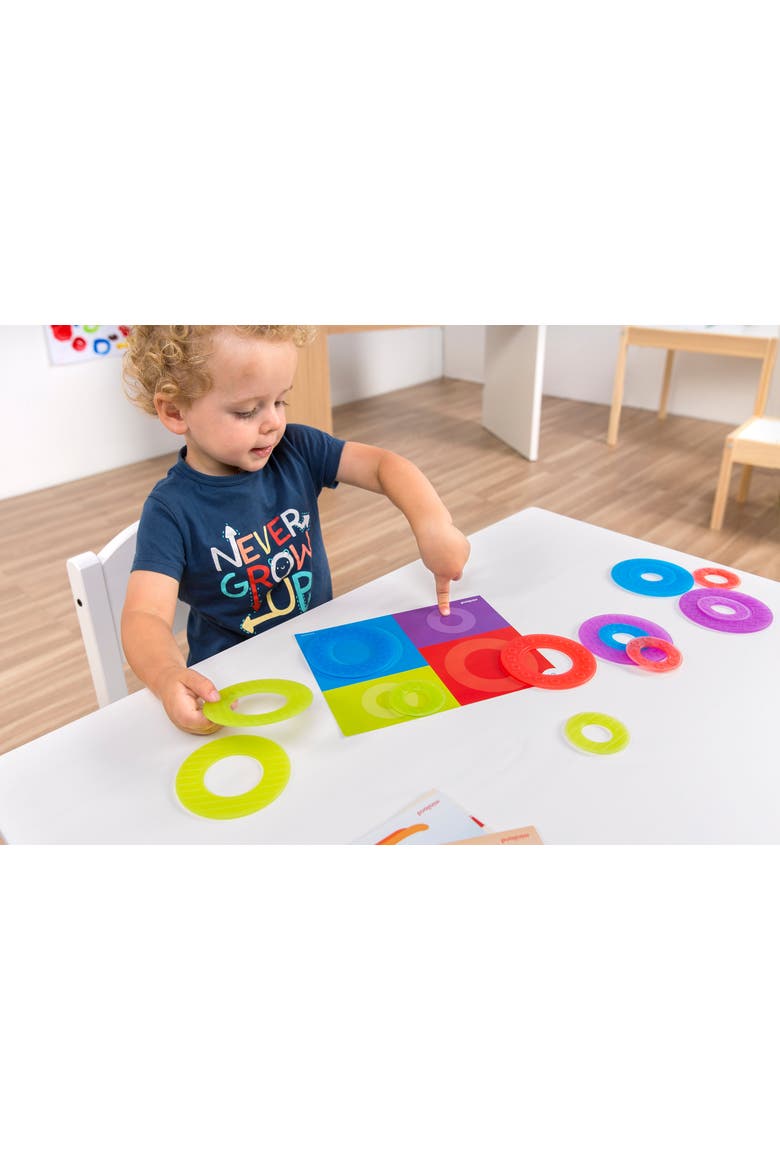 Translucent Math Color Rings, Alternate, color, Multi