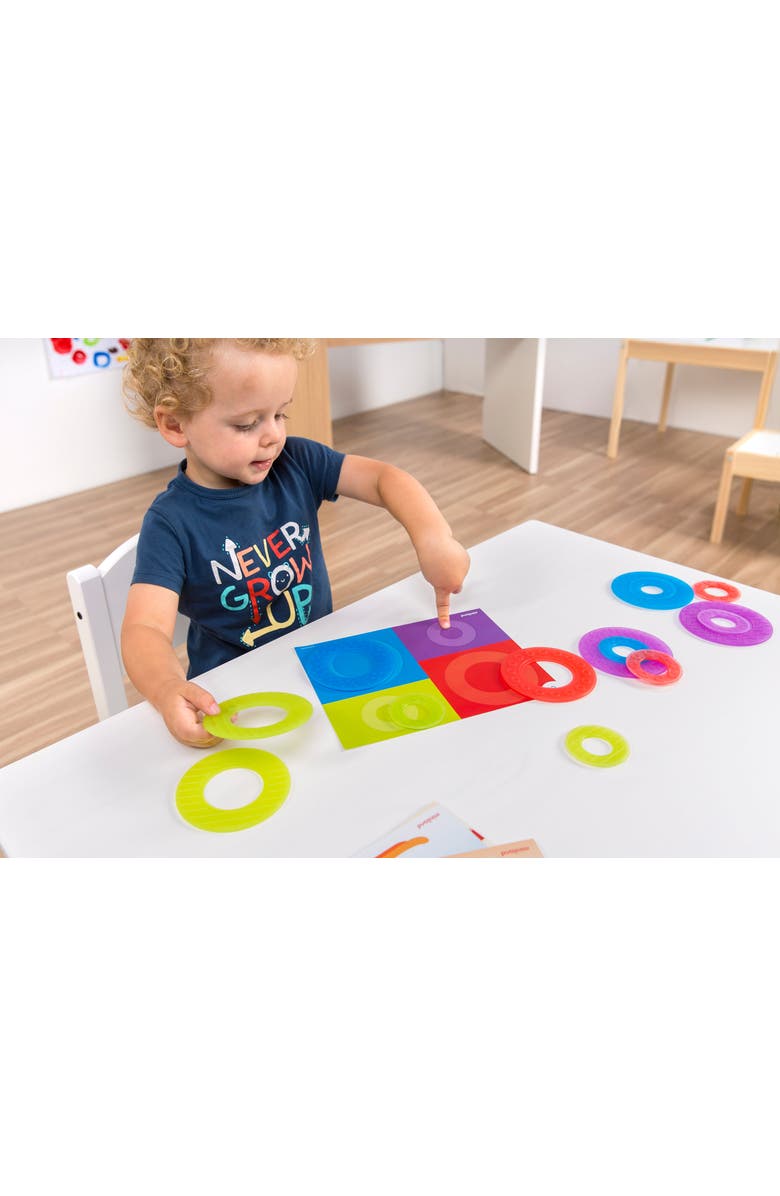 Miniland Translucent Math Color Rings, Alternate, color, Multi