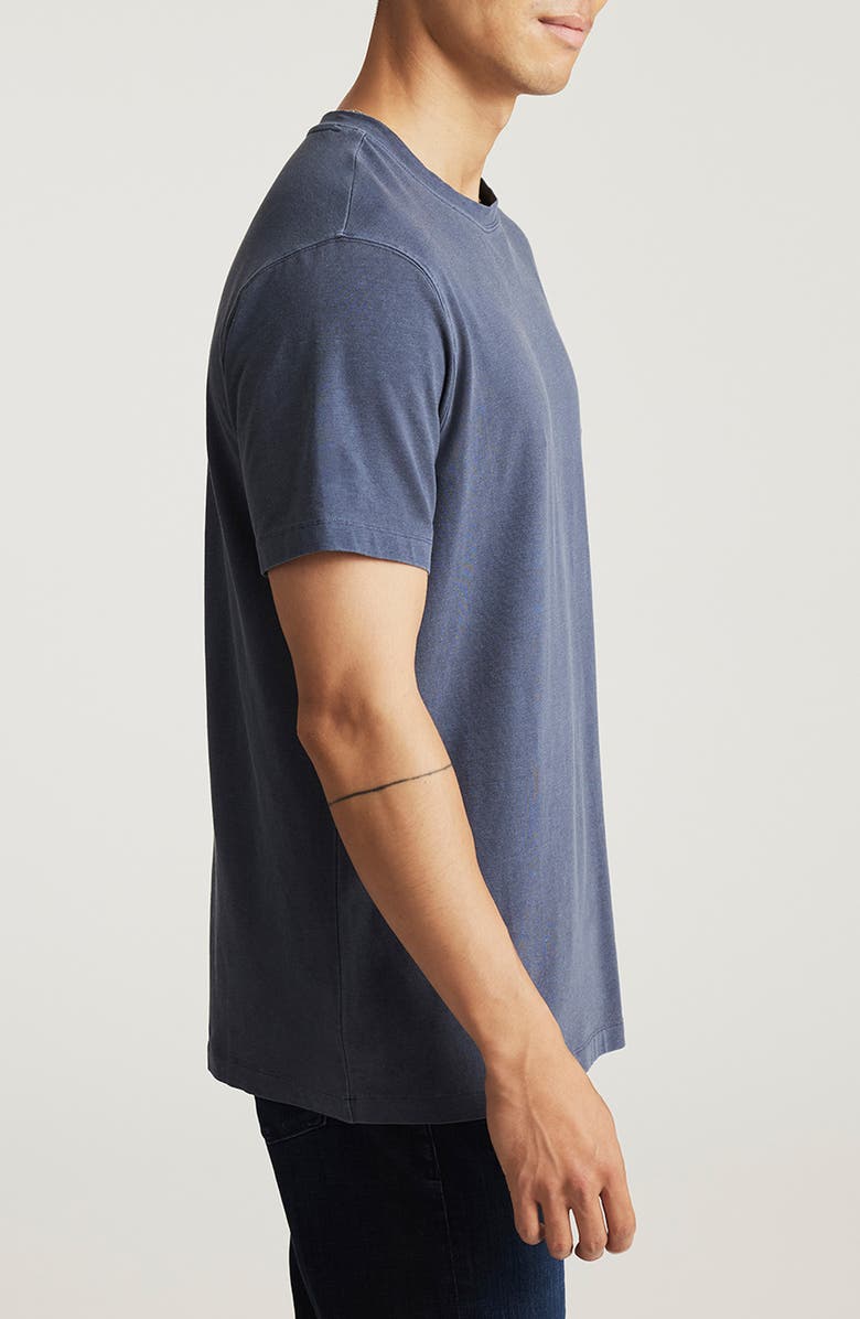 Mavi Jeans Edition Washed Regular Fit T-Shirt, Alternate, color, Total Eclipse