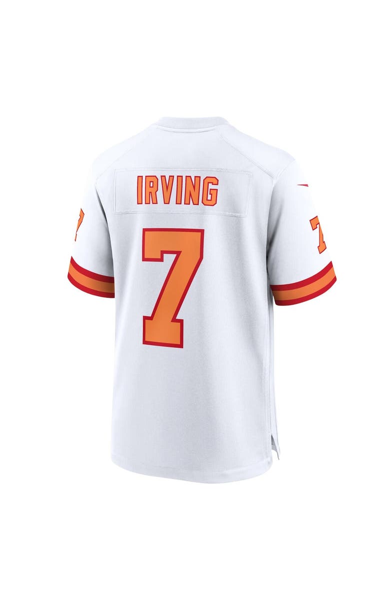 Nike Men's Nike Bucky Irving White '76 Tampa Bay Buccaneers 50th Season Game Jersey, Alternate, color, White