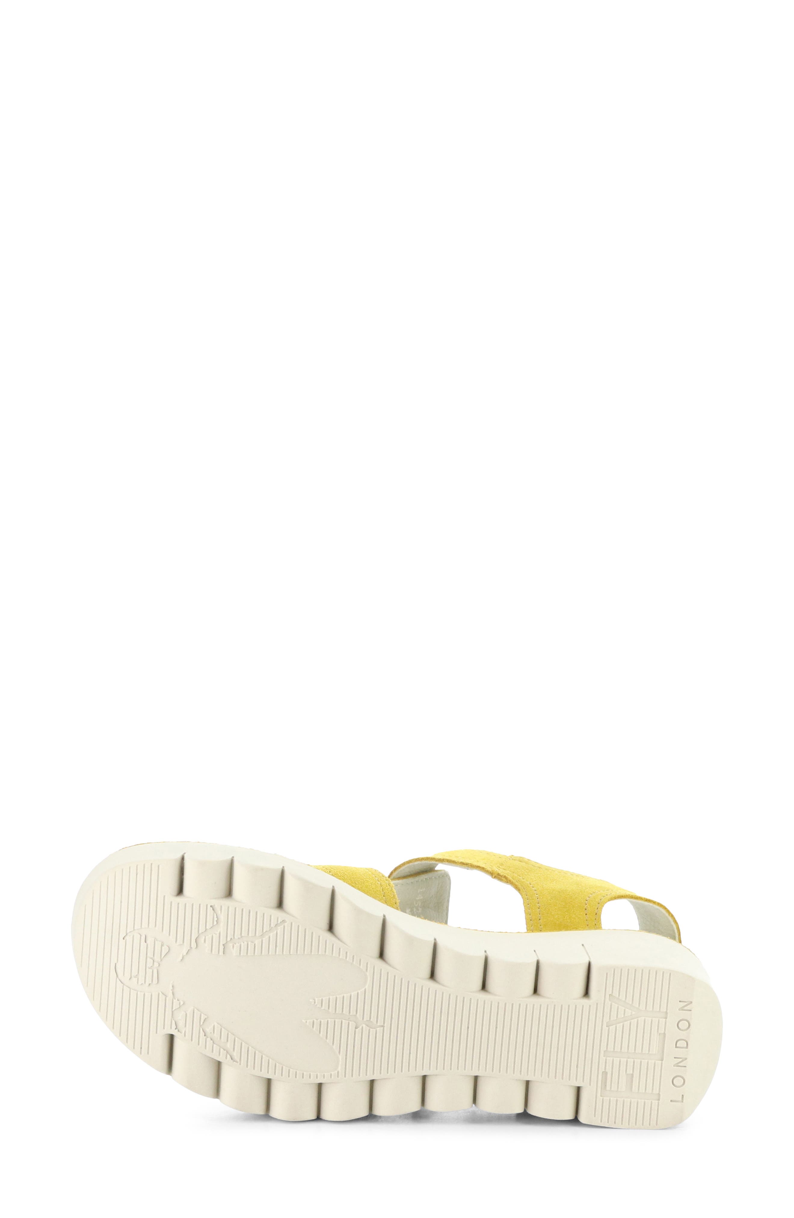 Yudd Platform Wedge Sandal, Alternate, color, YELLOW