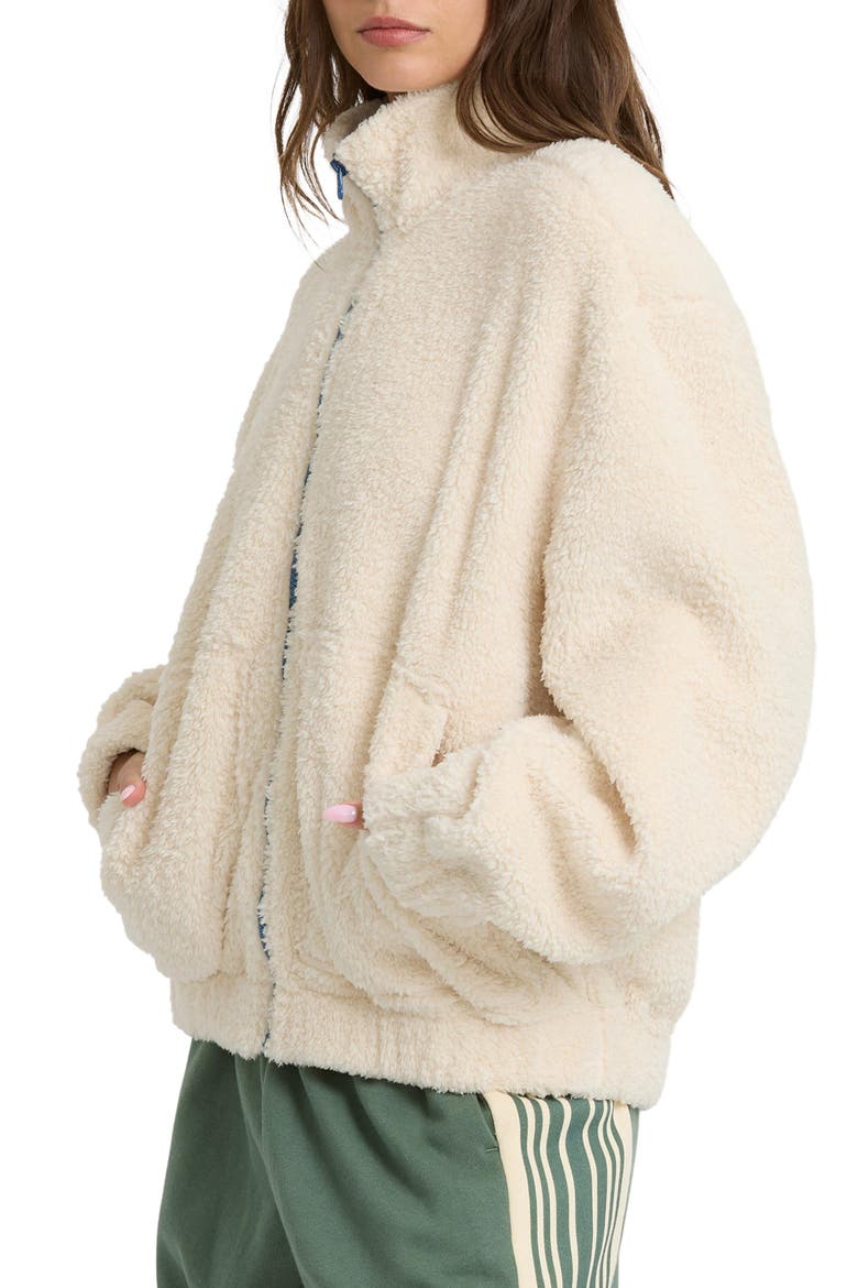 First Light High Pile Fleece Jacket, Alternate, color, WHITE CAP