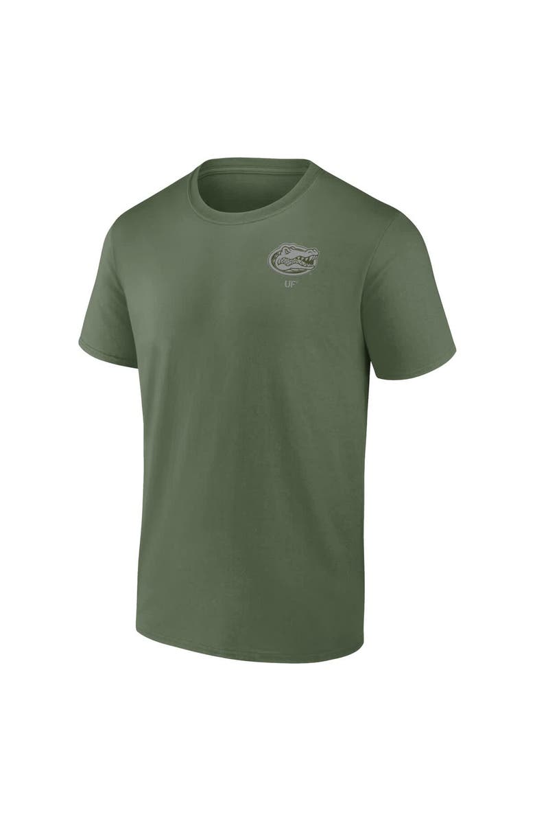 FANATICS Men's Fanatics Olive Florida Gators OHT Military Appreciation Base T-Shirt, Alternate, color, 