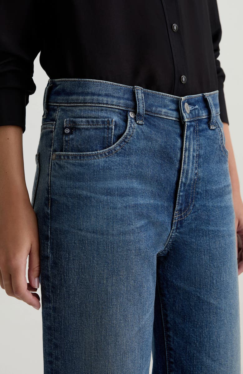 AG Brinley Mid Rise Straight Leg Jeans, Alternate, color, Hotel California