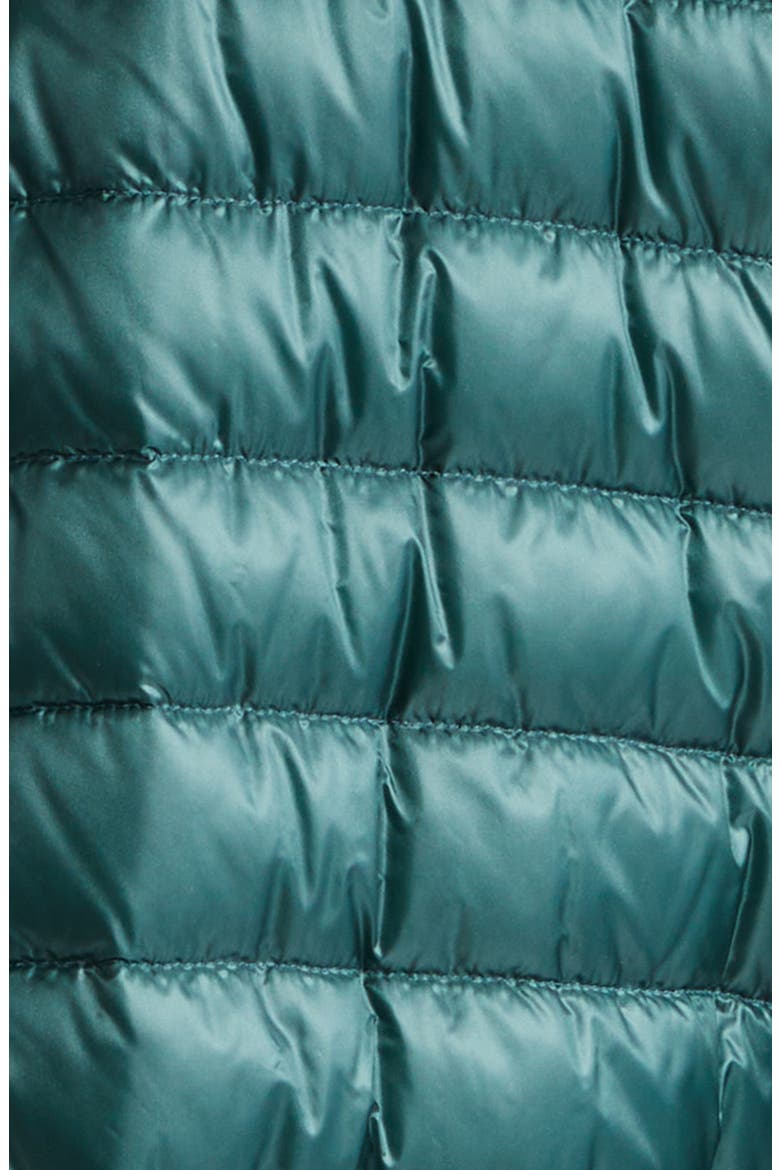 Ultralight Nylon Down Jacket, Alternate, color, BOTTLE GREEN