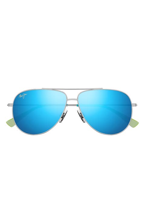 Hauoli XL 62mm Polarized Oversize Aviator Sunglasses