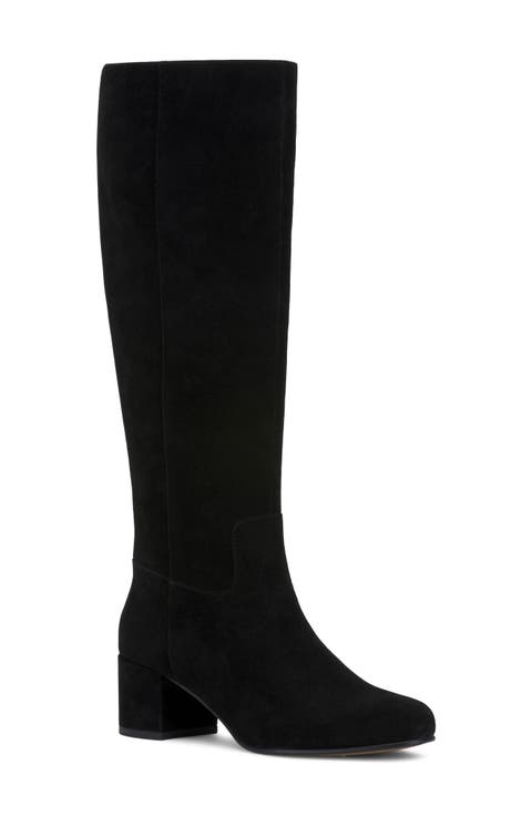 Pazzla Leather Knee High Boot