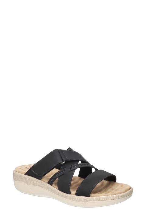Paola Wedge Sandal - Wide Width Available (Women)