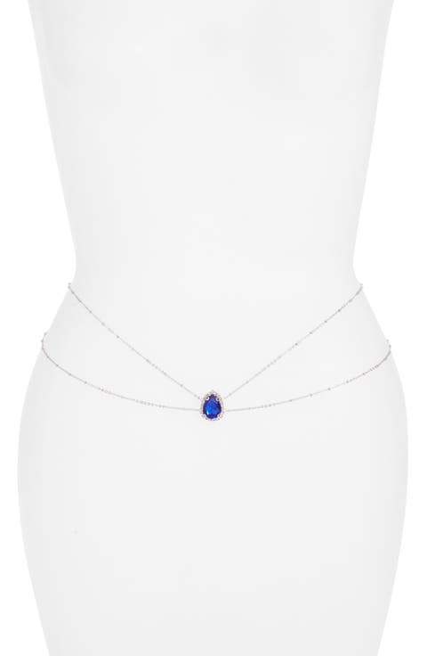 Heart of the Ocean Belly Chain