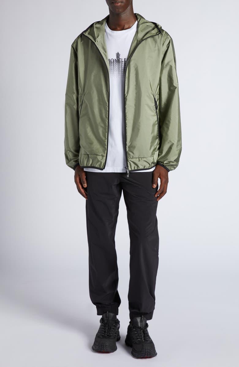 Moncler Granier Water Repellent Hooded Jacket, Alternate, color, 