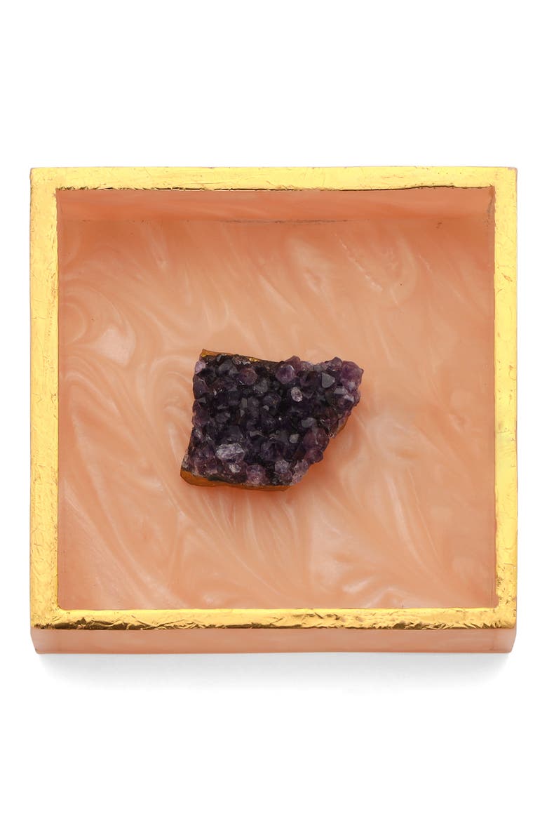 Gemstone Napkin Holder, Alternate, color, PINK