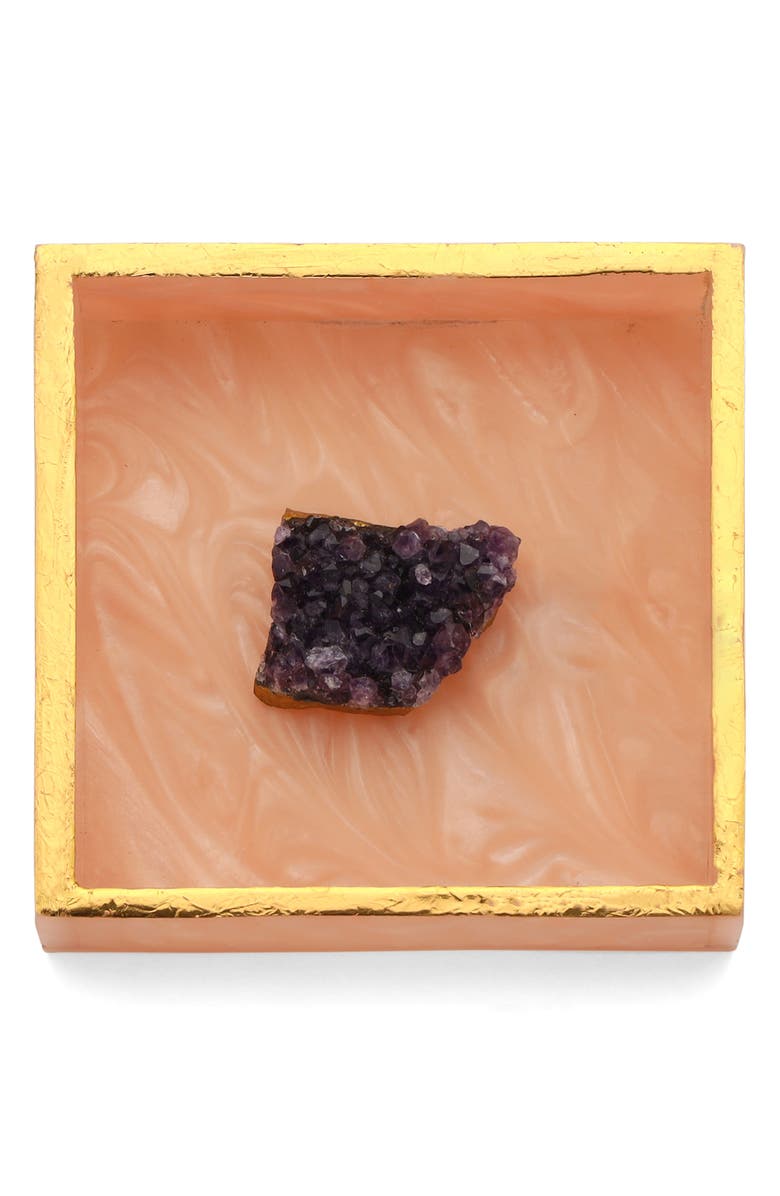 Tiramisu Gemstone Napkin Holder, Alternate, color, Pink