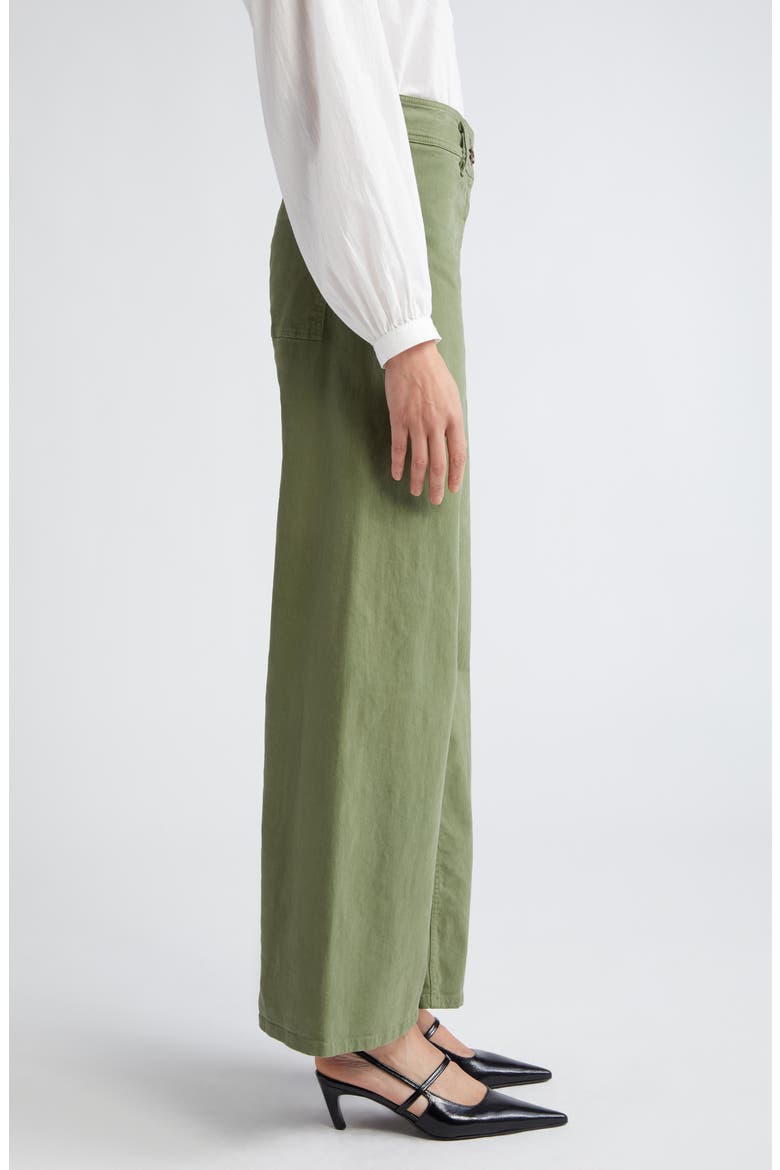Megan Wide Leg Pants, Alternate, color, CAMO