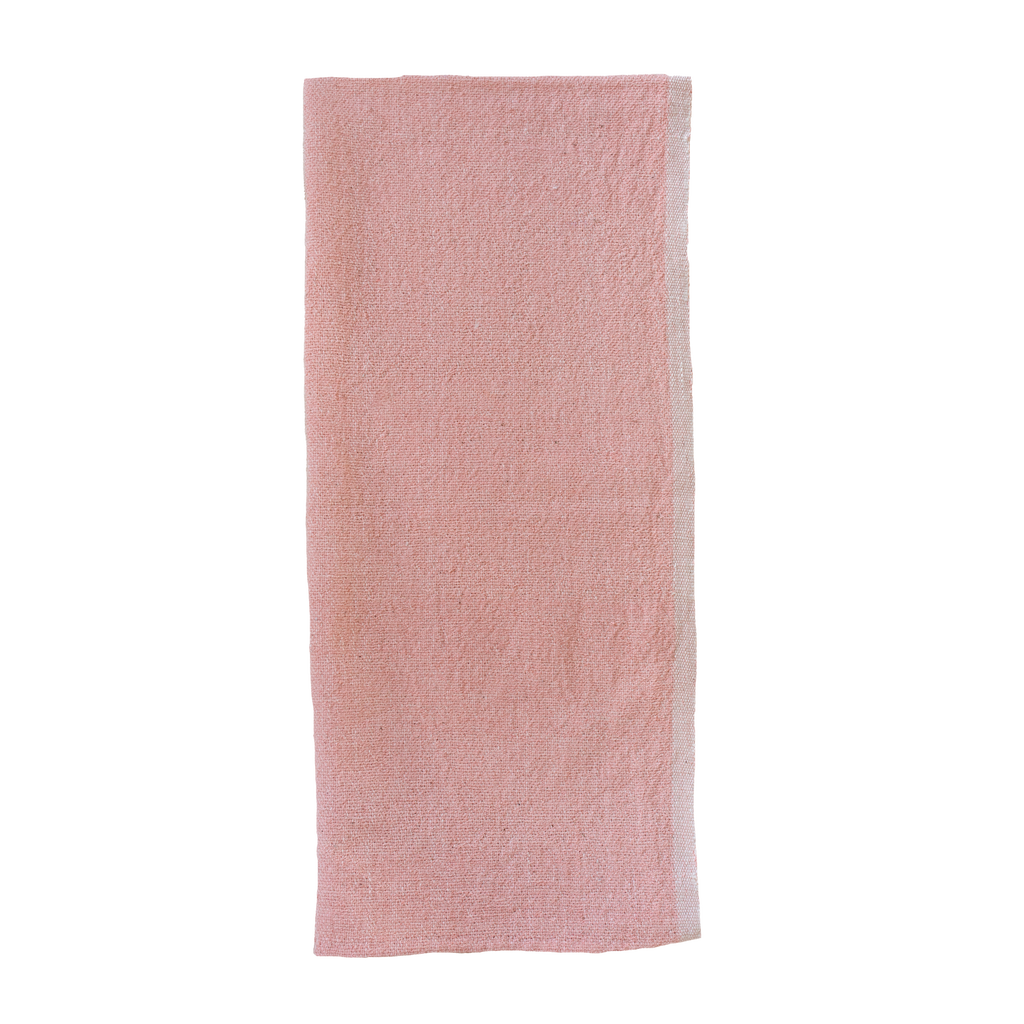 Kd Weave Hand Towel In Pink