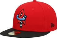 New Era Men's New Era Red Rocket City Trash Pandas Authentic Collection Team Alternate 59FIFTY Fitted Hat