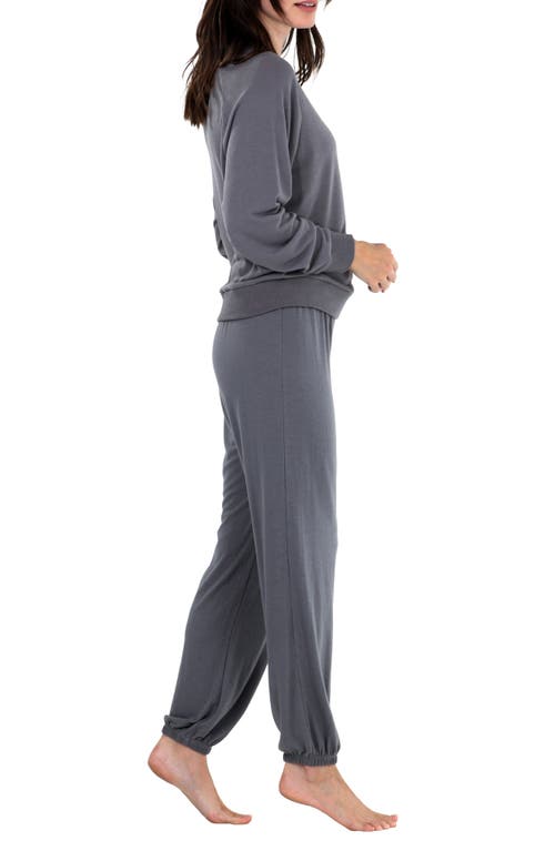 Honeydew Intimates Star Seeker Brushed Jersey Pajamas In Gray