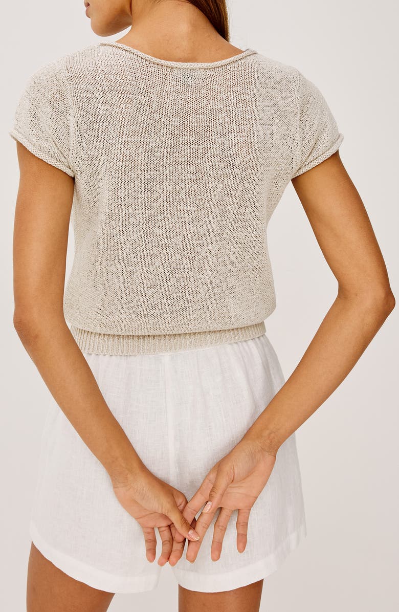 Rails Cady Cotton Blend Sweater, Alternate, color, Stone