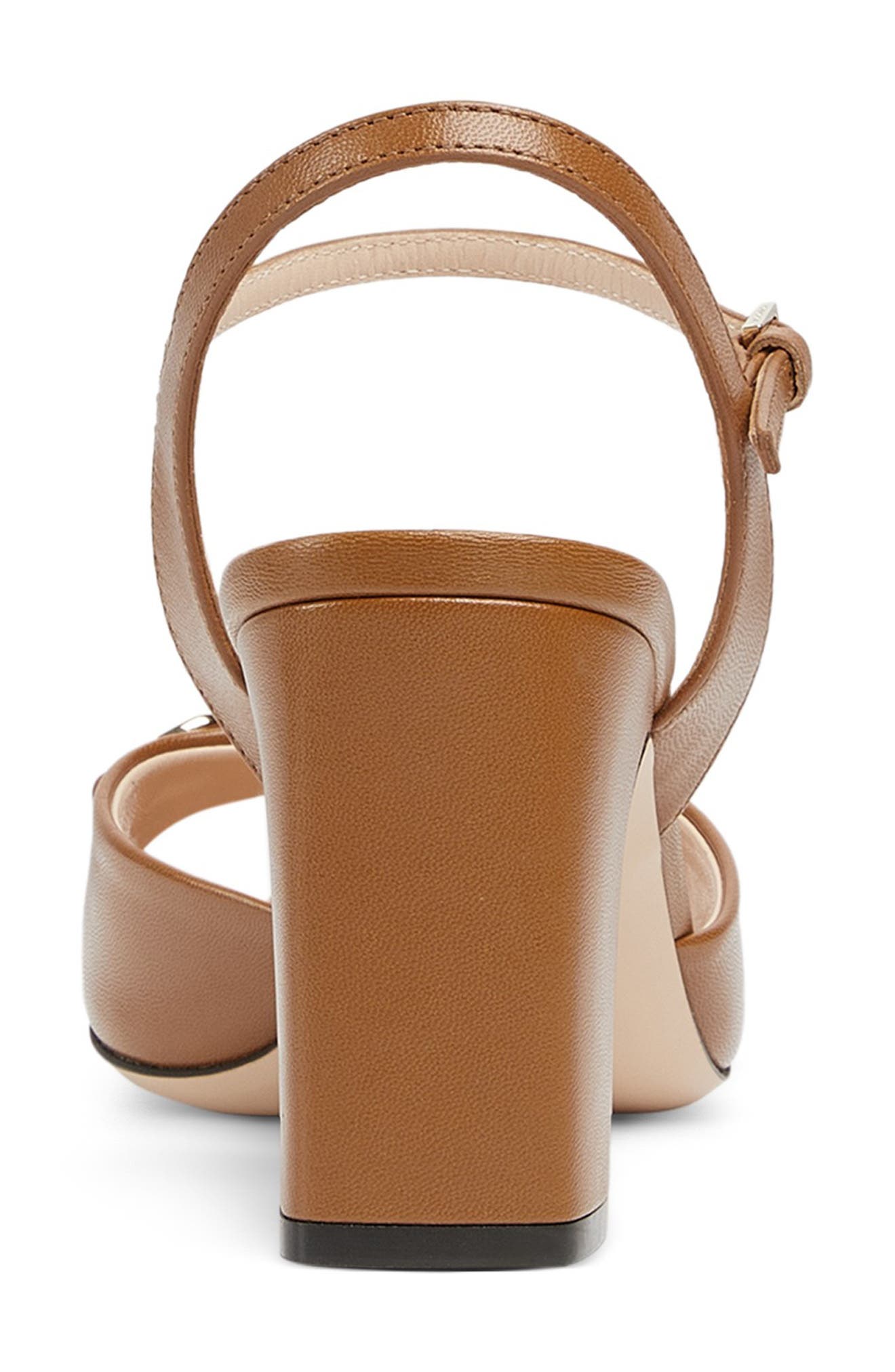 Horsebit Block Heel Sandal, Alternate, color, 2712 LUMINIOUS WOOD