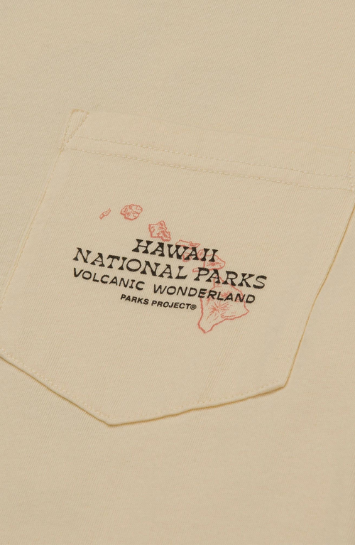 Parks Project Hawai'i National Parks Pocket Tee In Neutral