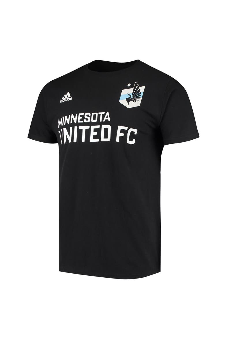 Men's adidas Kevin Molino Black Minnesota United FC Go To Name & Number T-Shirt, Alternate, color, Black