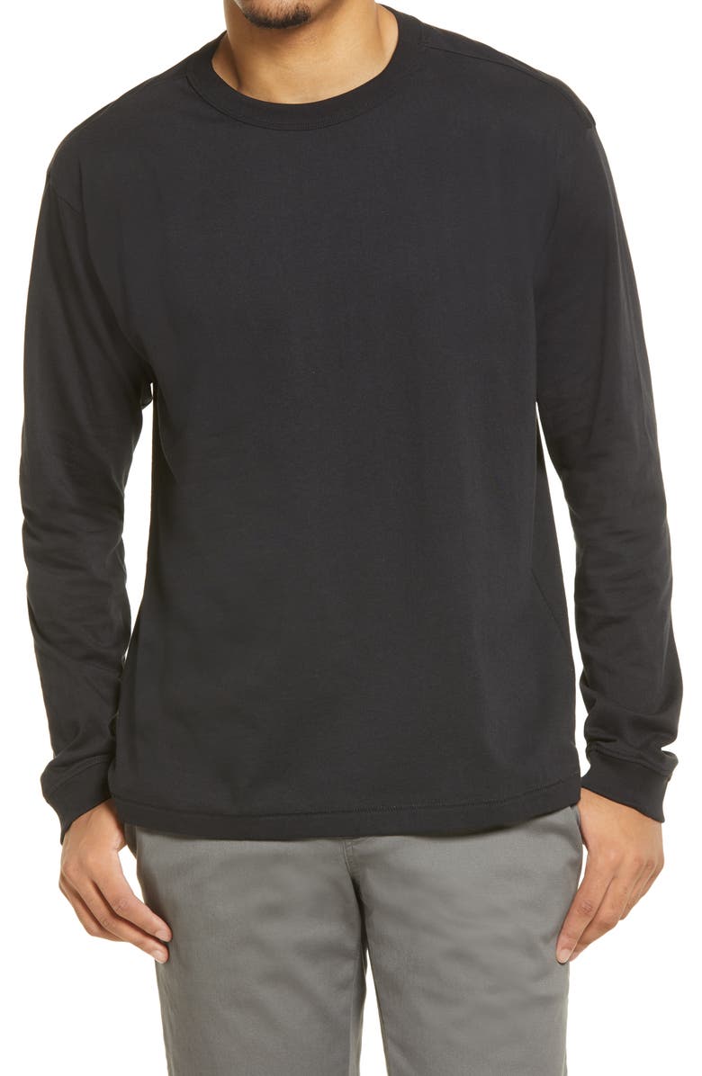 BP. Long Sleeve Crewneck T-Shirt, Main, color,