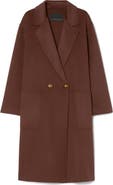 Marina Rinaldi Oche Double Breasted Wool Coat