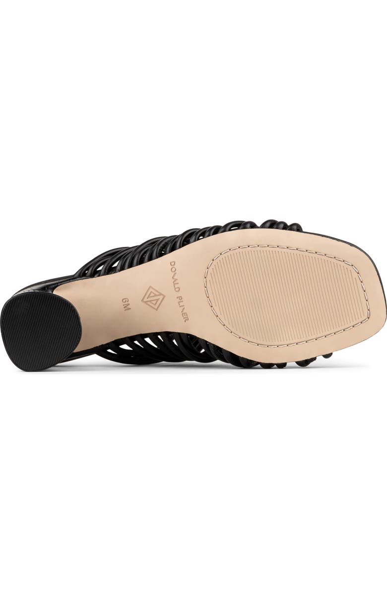 Donald Pliner Vyta Strappy Block Heel Sandal, Alternate, color, Black