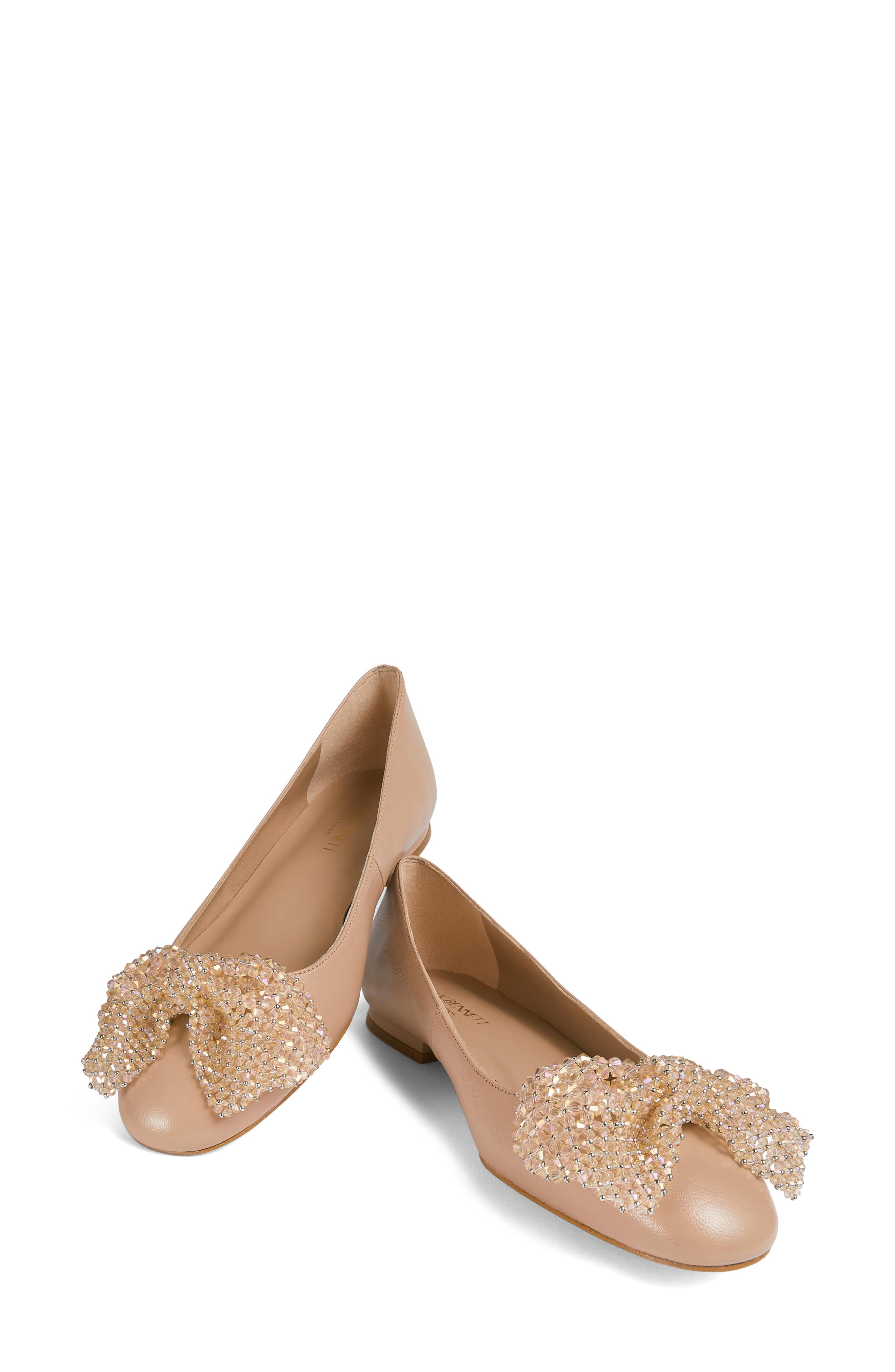 LK Bennett Christa Bow Flat, Alternate, color, 
