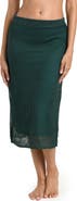 La Blanca Salted Stitch Midi Cover-Up Skirt