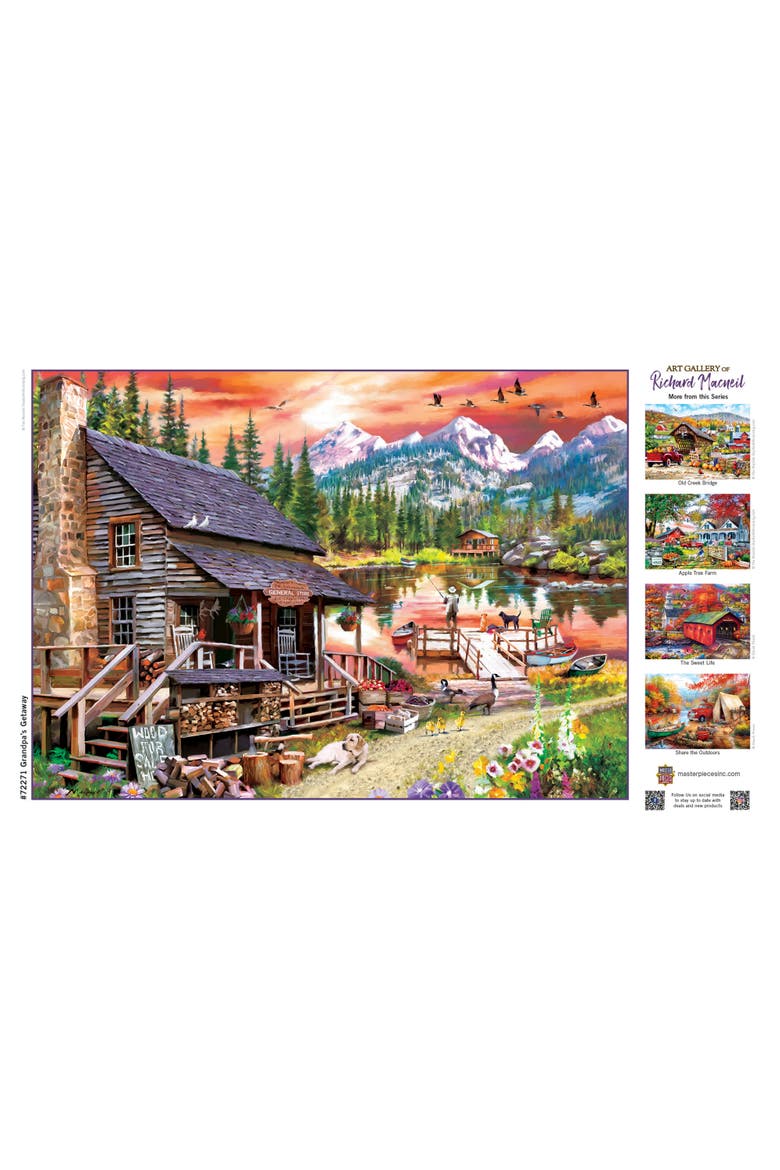 Grandpa's Getaway 1000 Piece Puzzle, Alternate, color, Multicolor