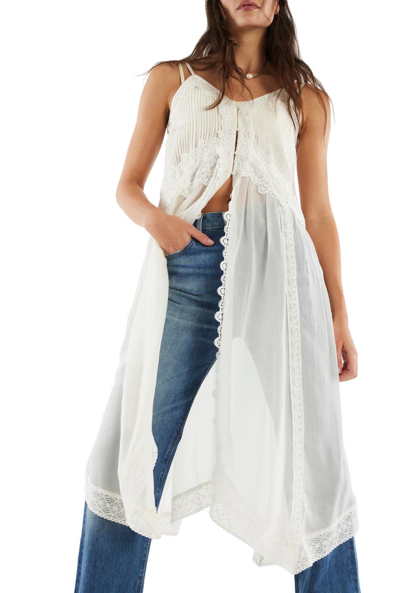 Snowbird Maxi Top, Alternate, color, CLEAN IVORY