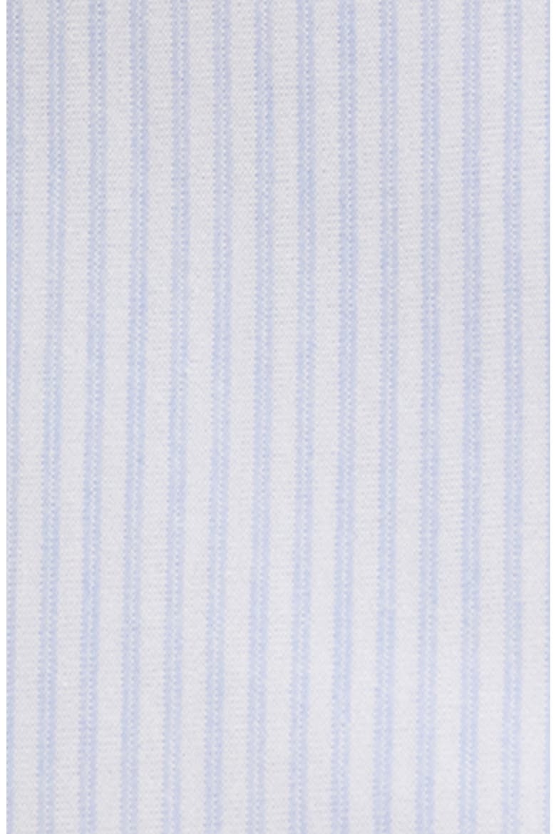 Sylvain Pinstripe Button-Up Shirt, Alternate, color, WHT/CLRSKY