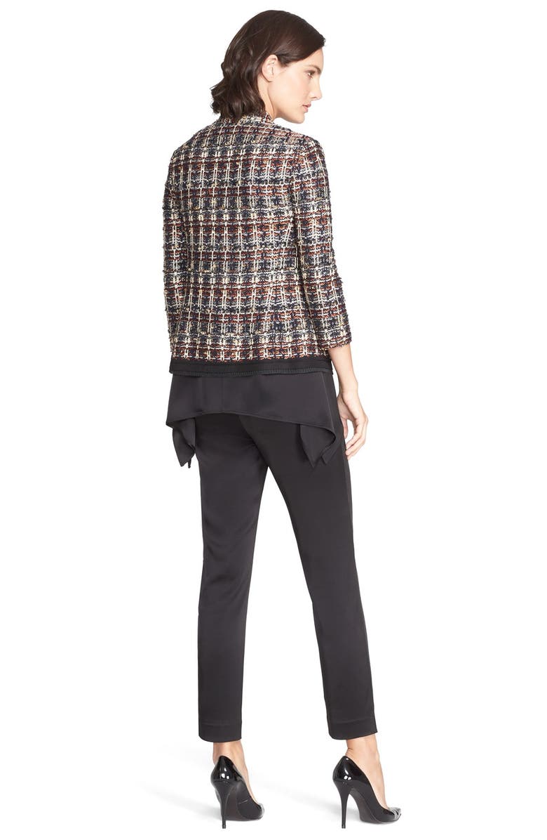 St. John Collection Opulent Tweed Jacket, Alternate, color,