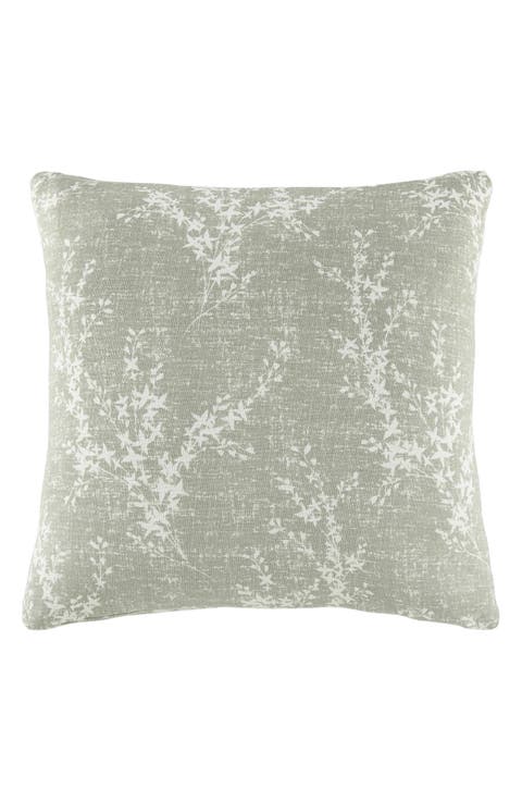 Willow Cotton Throw Pillow
