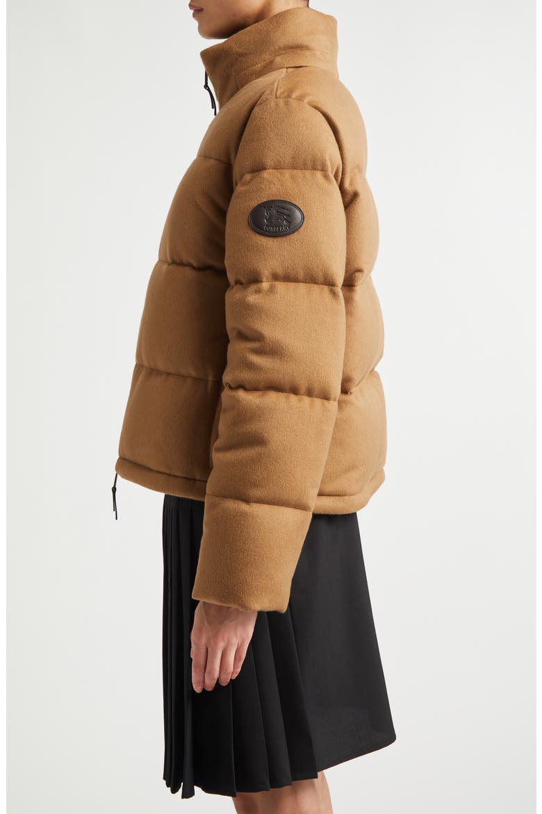 Ambleside Cashmere Down Puffer Jacket, Alternate, color, CAMEL
