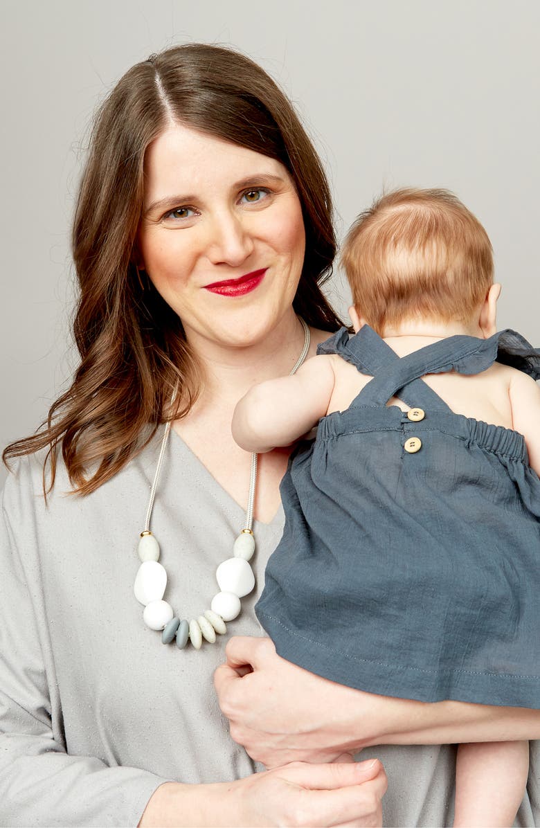 January Moon Moonlight Signature Teething Necklace, Alternate, color, 