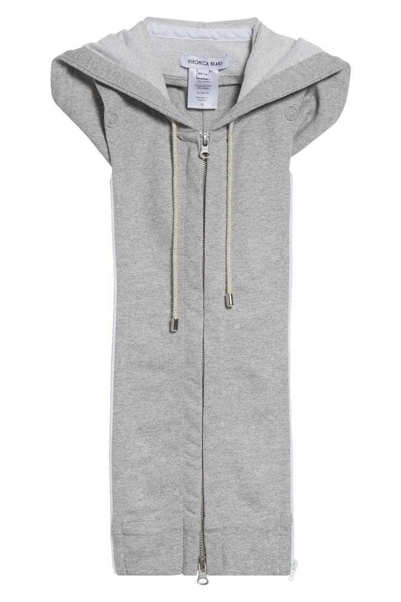 Hoodie Dickey, Main, color, HEATHER GREY