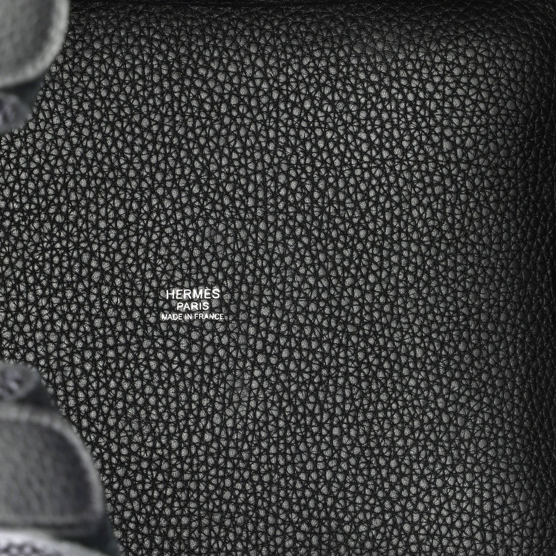 Pre-Owned Hermes Picotin Lock Bag Clemence MM, Alternate, color, Noir