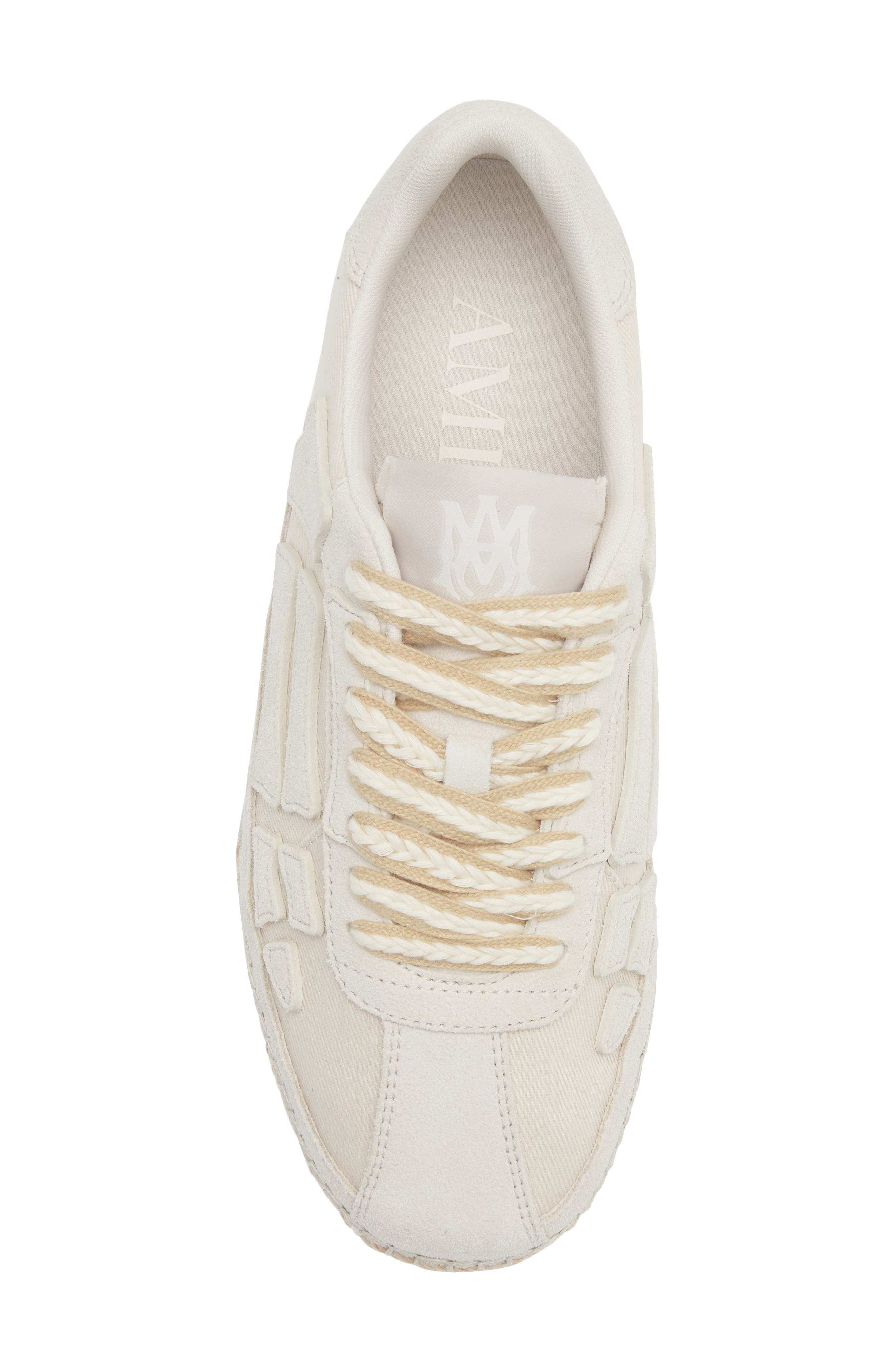 AMIRI Pacific Bones Sneaker, Alternate, color, White